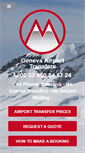 Mobile Screenshot of genevaairporttransfers.com